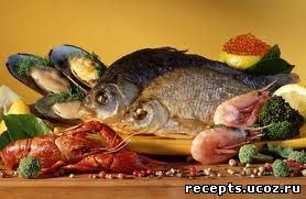 Вторые блюда из рыбы и морепродуктов